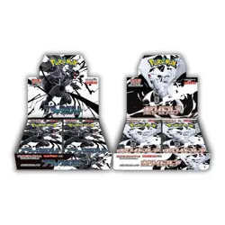 POKEMON BLACK BOLT + WHITE FLARE [JP] BOOSTER BOX SET OF 2 Shrink Wrap US Seller - Image 1