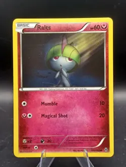 Pokemon TCG Ralts Breakthrough 100/162 Regular Common English Near Mint - Image 1