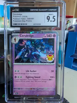 CGC 9.5 Ceruledge 040/091 - (Pokemon Day 2024) (Cosmos Holo) - Image 1
