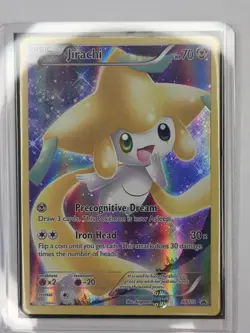 Pokemon Jirachi Full Art XY112 Black Star Promo Holo - NM - Image 2