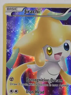 Pokemon Jirachi Full Art XY112 Black Star Promo Holo - NM - Image 3