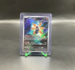 Iron Moth Illustration Rare #187/182 SV04: Paradox Rift Pokemon TCG NM - Image 1