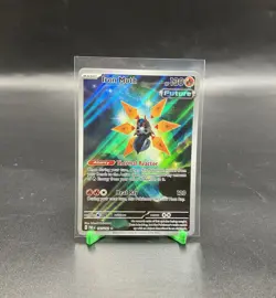 Iron Moth Illustration Rare #187/182 SV04: Paradox Rift Pokemon TCG NM - Image 2