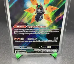 Iron Moth Illustration Rare #187/182 SV04: Paradox Rift Pokemon TCG NM - Image 4