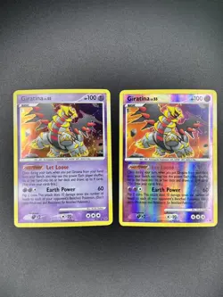 Giratina 9/127 Platinum Holo and Reverse Holo Pokemon 2009 - Image 1