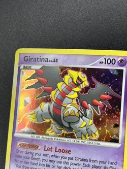 Giratina 9/127 Platinum Holo and Reverse Holo Pokemon 2009 - Image 5