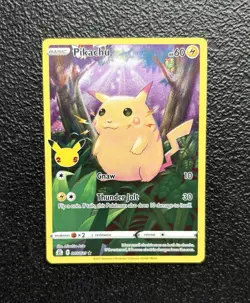 Pokemon TCG - Pikachu 005/025 - Full Art Holo Rare - Celebrations *LP - Image 1