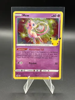 Pokemon Mew 011/025 Celebrations Holo Rare Pack Fresh - Image 1