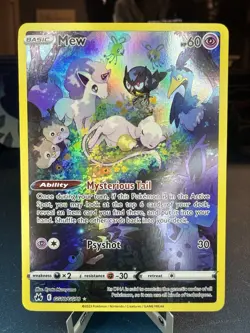 Pokemon TCG Mew GG10/GG70 Galarian Gallery Crown Zenith - Image 1