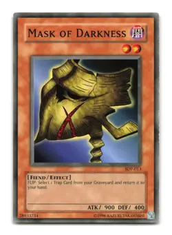 Mask of Darkness - SDP-013 - YuGiOh-LP - Image 1