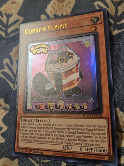 Cupsy Yummy JUSH-EN016 Ultra Rare Yugioh - Image 2