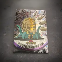 Topps Chrome Pokemon TCG TV Animation Edition Card 139 Omastar Rare Holo LP+/NM - Image 1