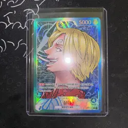 IN STOCK One Piece S-Korean Sanji OP02-026 Paramount War Alt Art Near Mint Card - Image 1