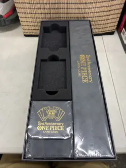 ONE PIECE Card Game 2nd ANNIVERSARY Set Playmat And Deck Box Only - Image 2