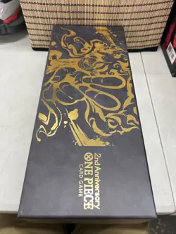 ONE PIECE Card Game 2nd ANNIVERSARY Set Playmat And Deck Box Only - Image 3