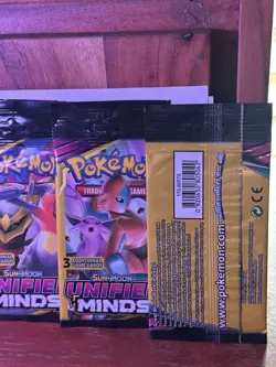 Unified Minds Dollar General 3 Card Blister Pack Pokemon TCG Factory Sealed New - Image 3