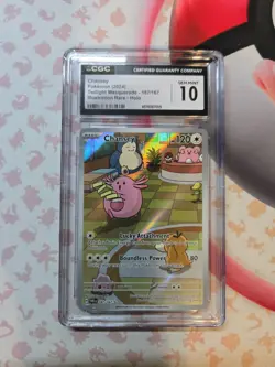 Chansey 187/167 - Twilight Masquerade - CGC 10 Pokemon Card (Equiv. PSA & BGS) - Image 1