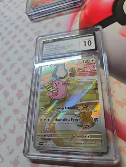 Chansey 187/167 - Twilight Masquerade - CGC 10 Pokemon Card (Equiv. PSA & BGS) - Image 2