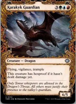 Karakyk Guardian (Showcase) Tarkir: Dragonstorm MTG NM - Image 1