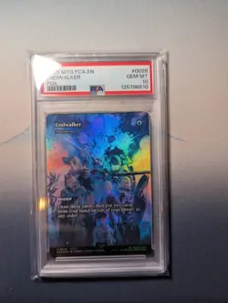 2025 MTG FINAL FANTASY: THROUGH THE AGES #0028 ENDWALKER PSA 10 - Image 1