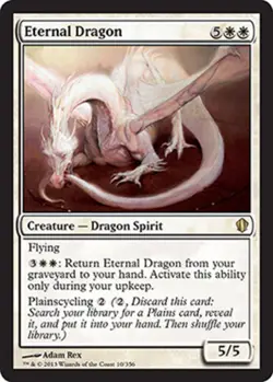 1 x Eternal Dragon - Commander 2013 - NM-Mint - MTG - Image 1
