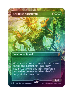 1x Bramble Sovereign, Foil Borderless Art, Magic the Gathering MTG NM - Image 1