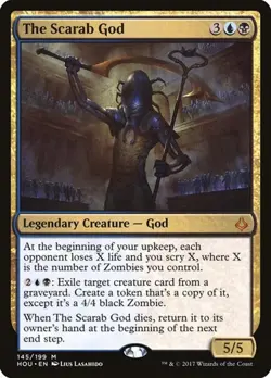 The Scarab God - Foil HOU LP MTG - Image 1