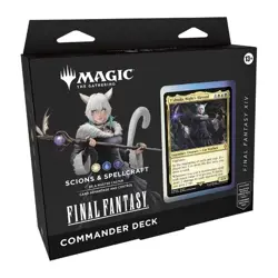 Magic the Gathering TCG Final Fantasy Scions & Spellcraft Commander Deck Inhand - Image 1