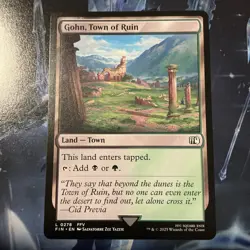 Gohn, Town of Ruin L 0278 - Final Fantasy MTG Magic The Gathering (Regular) - Image 1