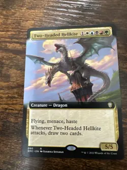Two-Headed Hellkite (Extended Art) Commander: Dominaria United Regular - Image 1