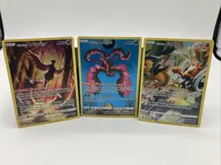 Pokemon TCG Galarian Birds Crown Zenith Promo Set Zapdos Articuno Moltres - Image 1