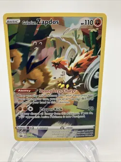 Pokemon TCG Galarian Birds Crown Zenith Promo Set Zapdos Articuno Moltres - Image 4
