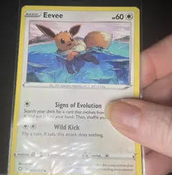 Eevee V 108/159 Crown Zenith Ultra Rare Holo NM Pokemon TCG 2023 + Eevee 2021 - Image 5