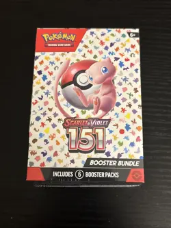 Pokemon TCG Scarlet & Violet 151 Booster Bundle Sealed New (6 packs) - Image 1