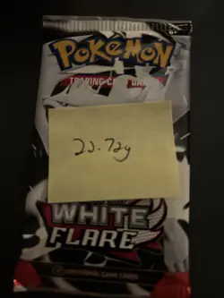 Very Heavy! 22.72g Pokemon TCG SV10.5 White Flare Booster Pack Sealed! - Image 4