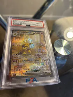 2023 Pokemon 151 SV Alakazam ex Special Illustration Rare 201/165 PSA 10 - Image 3