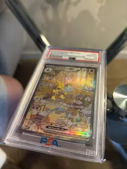 2023 Pokemon 151 SV Alakazam ex Special Illustration Rare 201/165 PSA 10 - Image 4