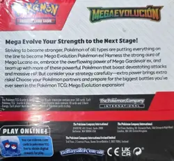 (Spanish version) Pokemon TCG Mega Evolution Enhanced Booster Box 36 Packs - Image 3