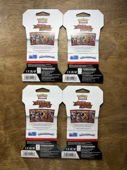Pokemon TCG Destined Rivals Sleeved Booster Packs Lot Of 4 Factory Sealed New - Image 2