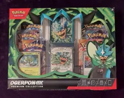 Pokemon TCG Prismatic Evolution Ogerpon ex Premium Collection Box FACTORY SEALED - Image 1