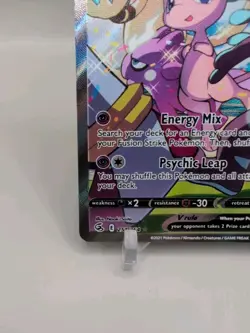 Pokemon TCG Sword & Shield Fusion Strike Mew V #251/264 Ultra Rare - Image 5