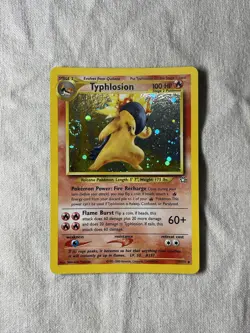 Typhlosion 17/111 Neo Genesis Holo Rare Pokemon - Image 2