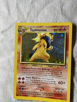 Typhlosion 17/111 Neo Genesis Holo Rare Pokemon - Image 3