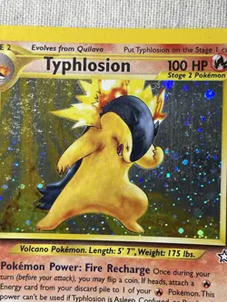 Typhlosion 17/111 Neo Genesis Holo Rare Pokemon - Image 4