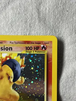Typhlosion 17/111 Neo Genesis Holo Rare Pokemon - Image 5