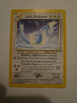 🔥Pokemon TCG Light Dragonair Neo Destiny 22 Unlimited Rare 🔥 - Image 1