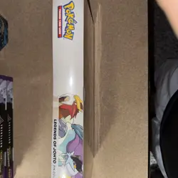 Pokemon SEALED Legends of Johto Pin Collection Box 9 Packs, 3 Pins Minor Creases - Image 5