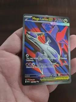 Mega Latias ex 163/132 Ultra Rare Pokemon TCG ME01: Mega Evolution - English - Image 3