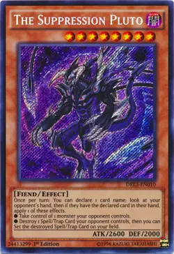 The Suppression Pluto - DRL3-EN010 - Secret Rare - 1st Edition Near Mint Yugioh - Image 1