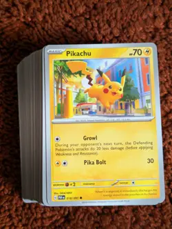 Paldean Fates Common 90 Card Bulk - No ReverseHolo/Energy - Pack Fresh Pokemon - Image 3